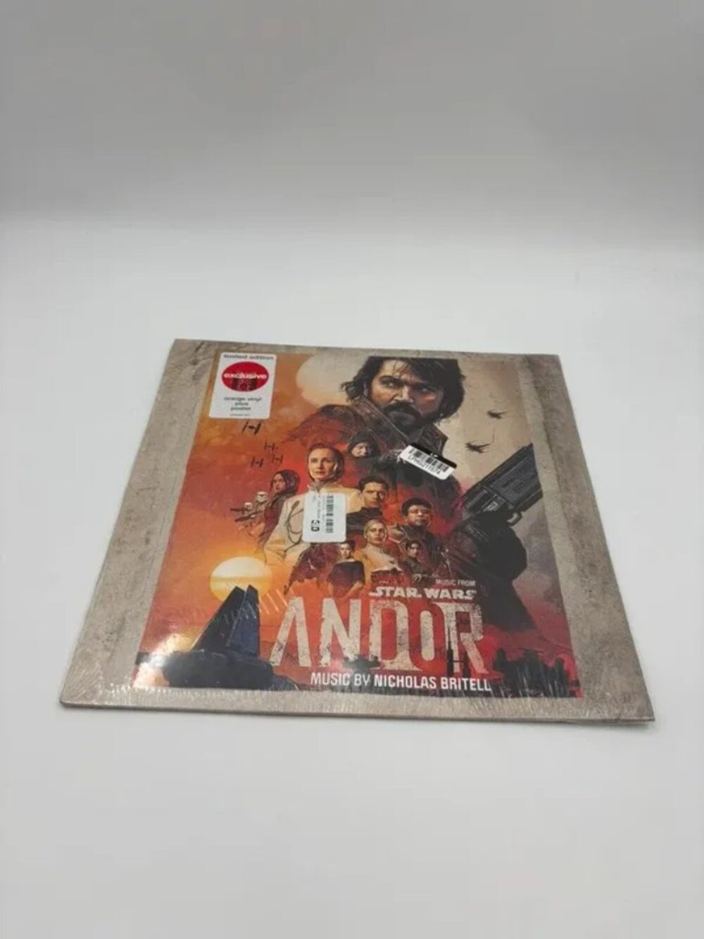 Music From Star Wars Andor Vinyl Target Exclusive Orange Vinyl Plus Poster